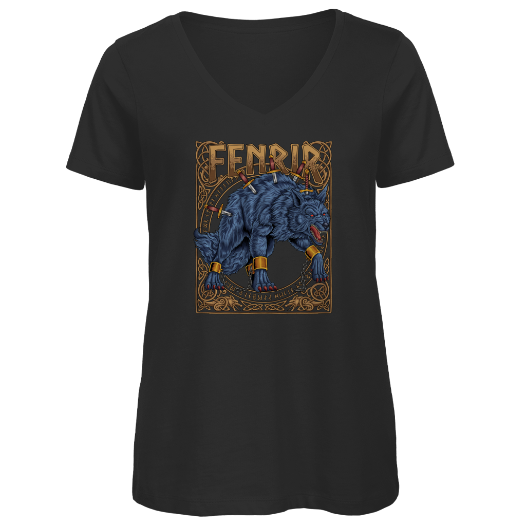 Fenrir - Damen Premium V-Neck T-Shirt