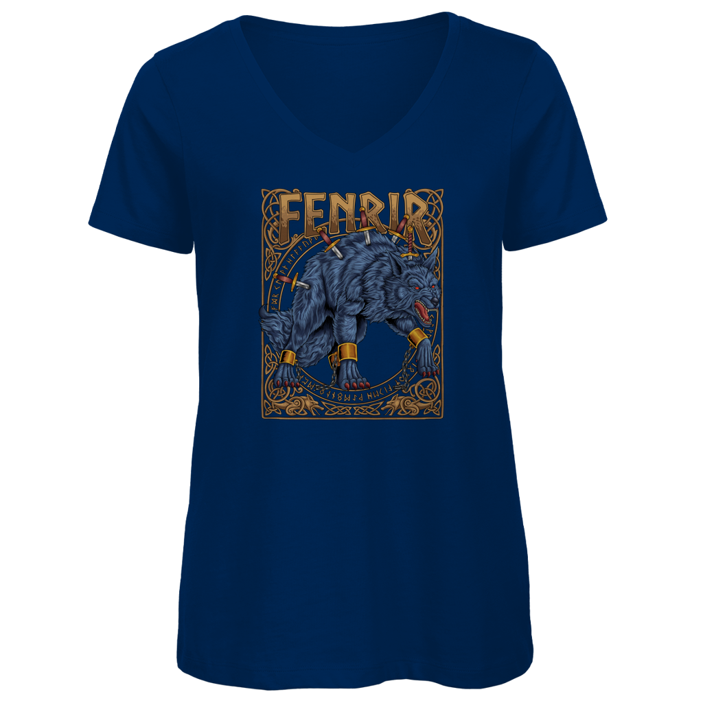 Fenrir - Damen Premium V-Neck T-Shirt