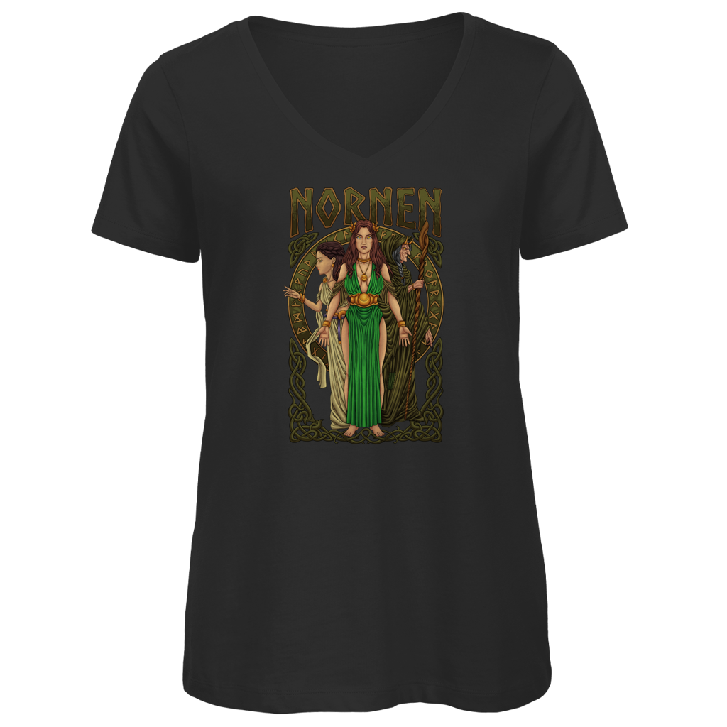 Die Nornen - Damen Premium V-Neck T-Shirt