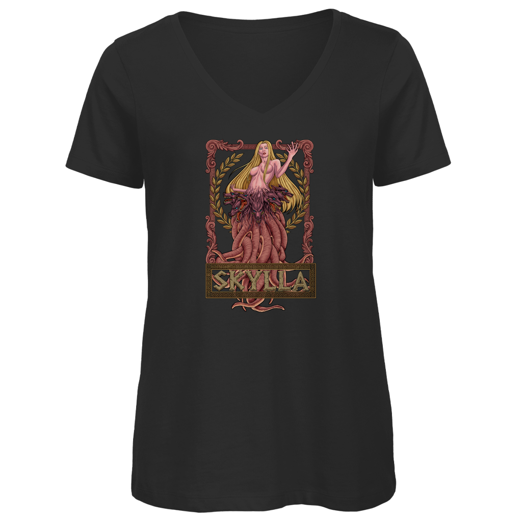 Skylla - Damen Premium V-Neck T-Shirt