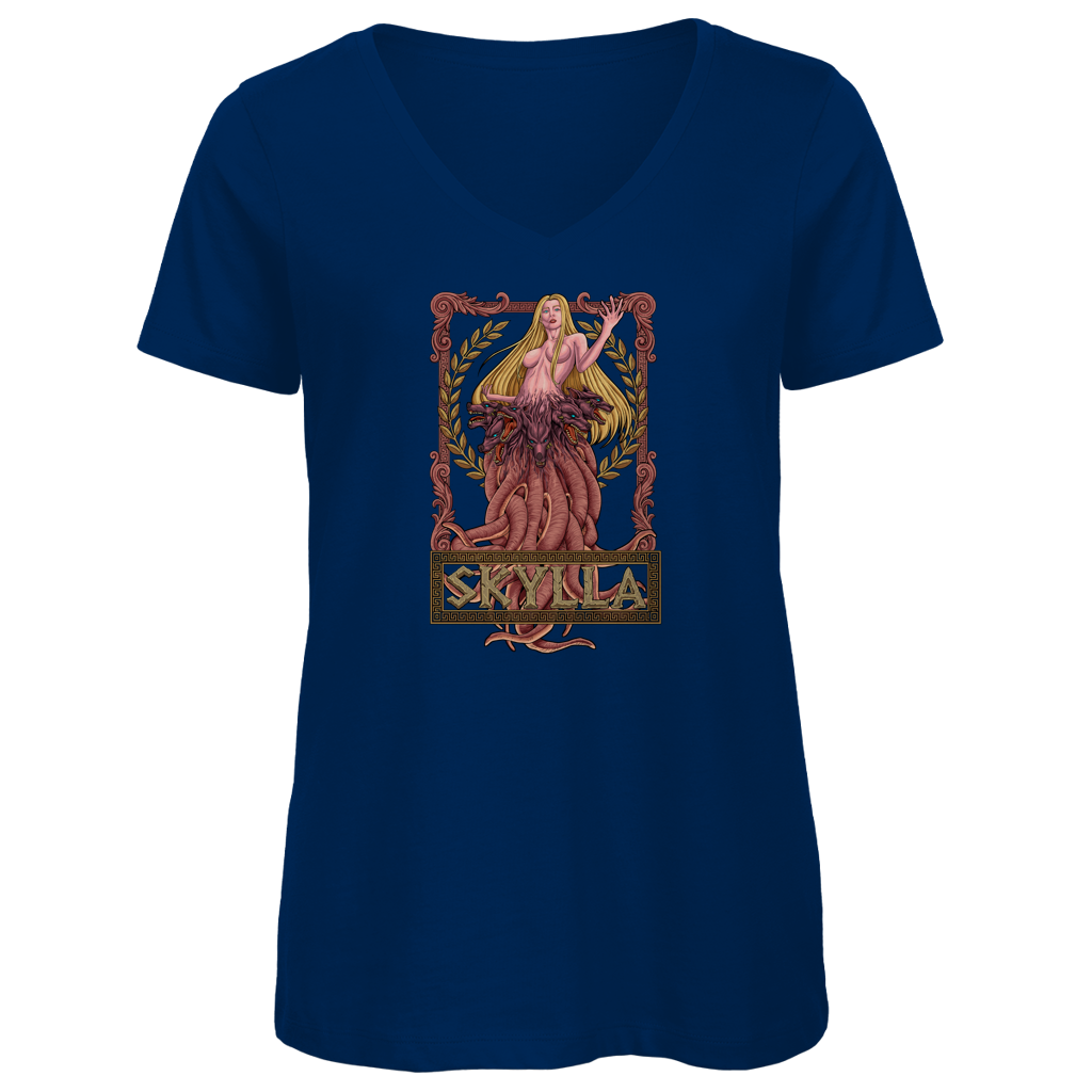 Skylla - Damen Premium V-Neck T-Shirt