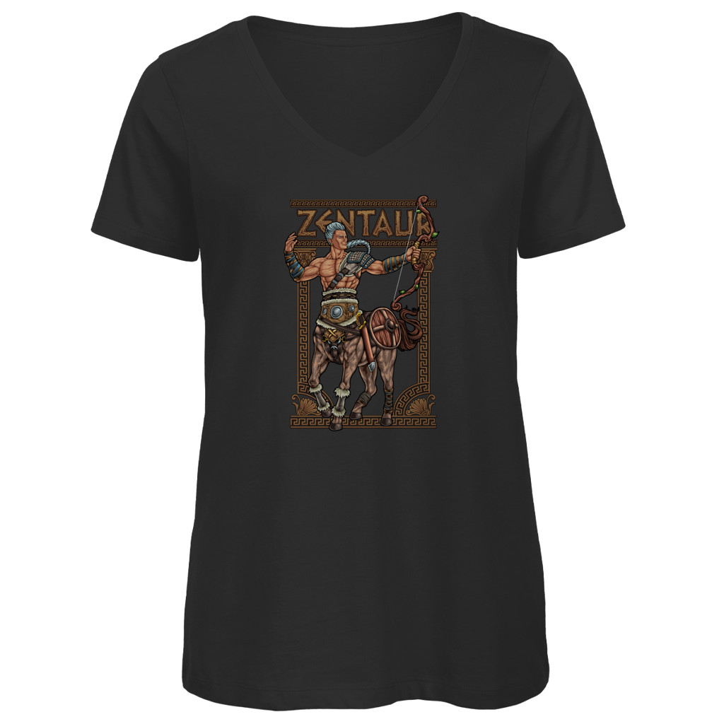 Zentaur - Damen Premium V-Neck T-Shirt