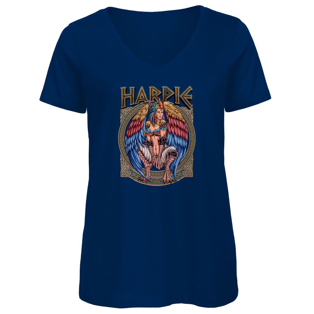 Harpie - Damen Premium V-Neck T-Shirt