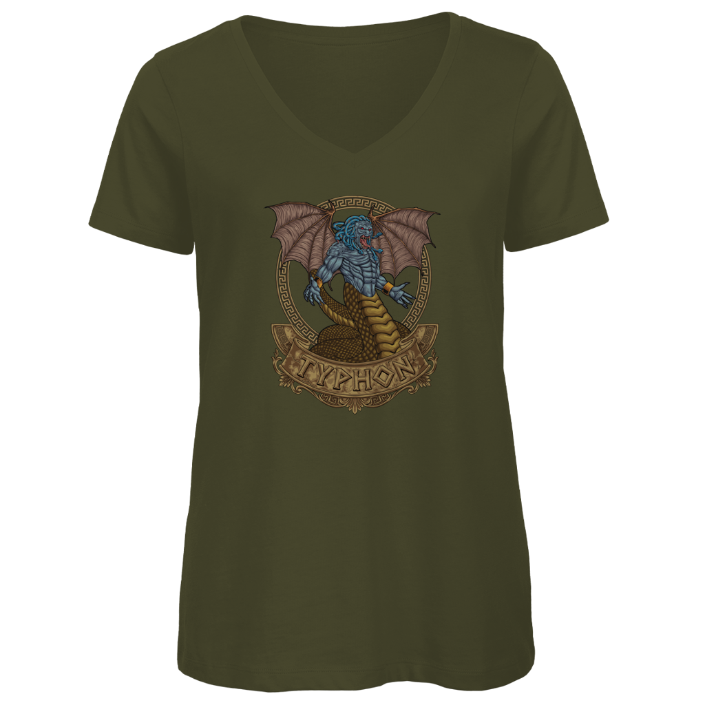 Typhon - Damen Premium V-Neck T-Shirt