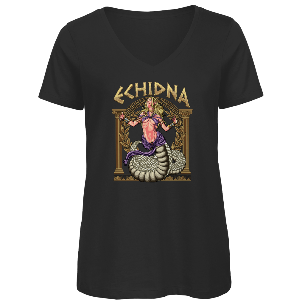 Echidna - Damen Premium V-Neck T-Shirt