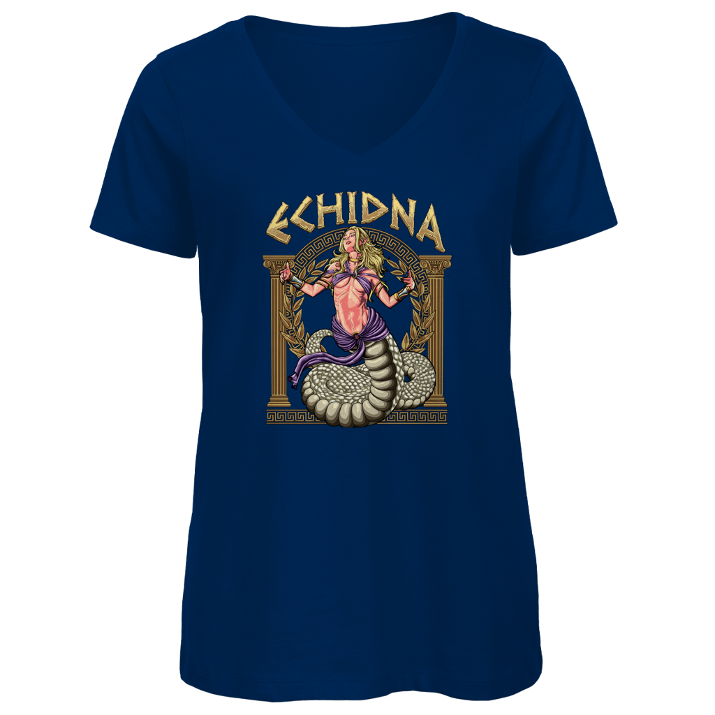 Echidna - Damen Premium V-Neck T-Shirt