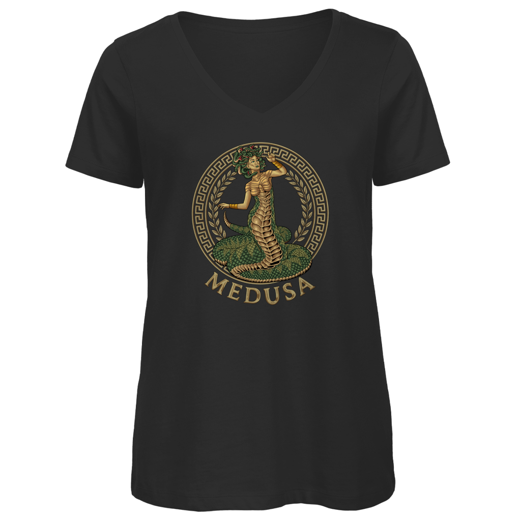 Medusa - Damen Premium V-Neck T-Shirt