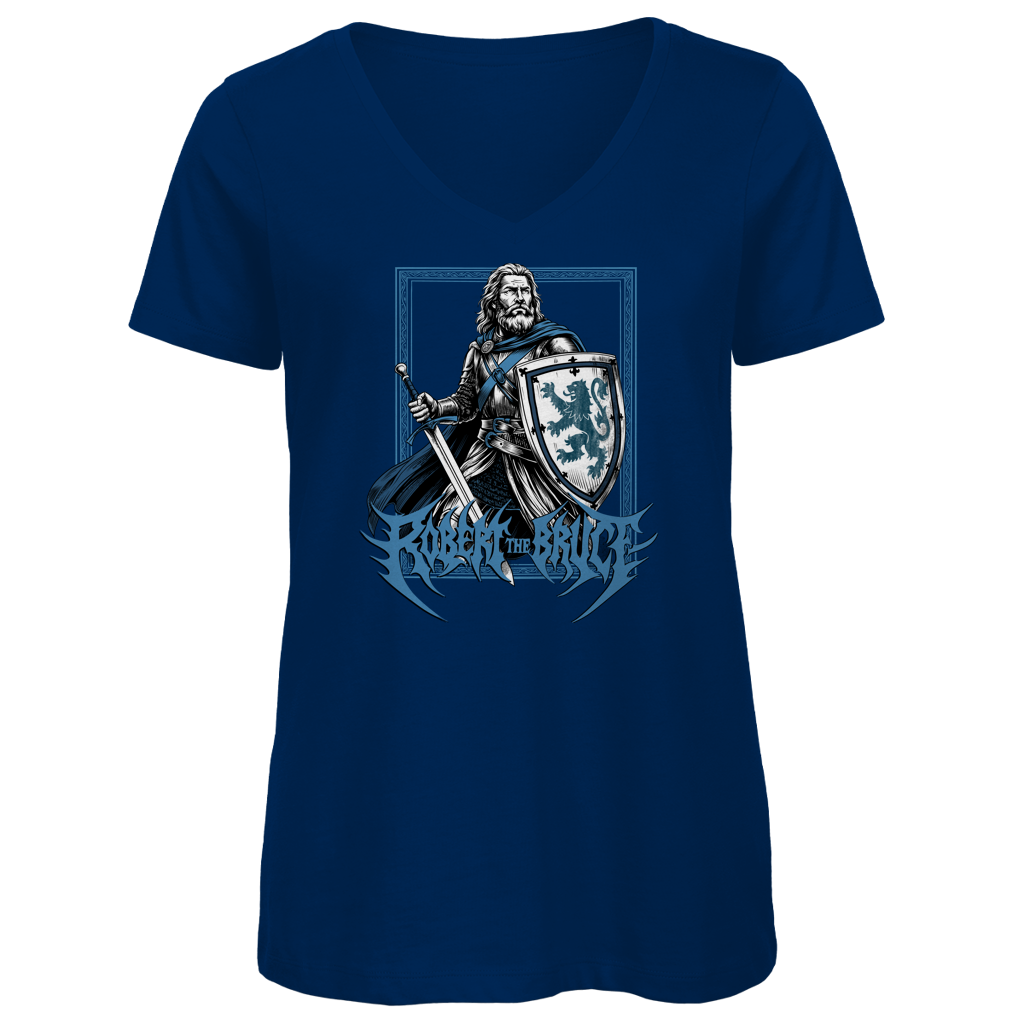Robert the Bruce - Damen Premium V-Neck T-Shirt