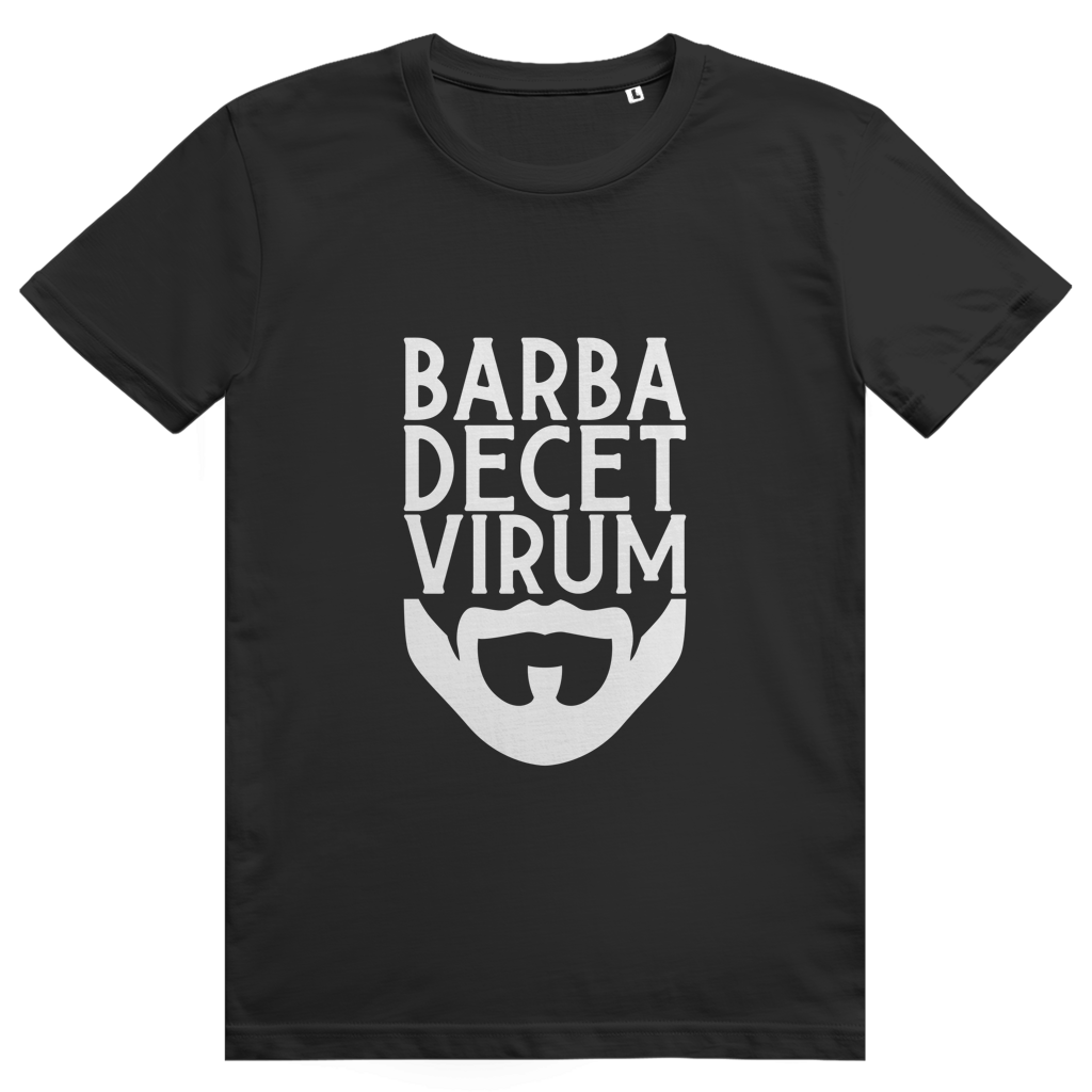 Barba decet virum - Unisex Premium T-Shirt