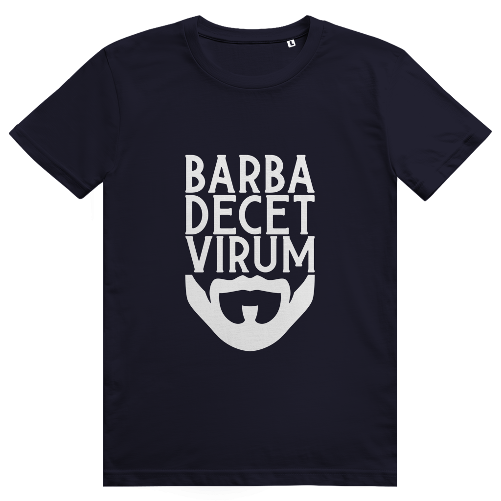 Barba decet virum - Unisex Premium T-Shirt