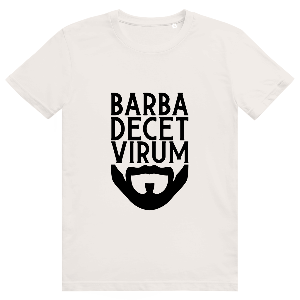 Barba decet virum - Unisex Premium T-Shirt