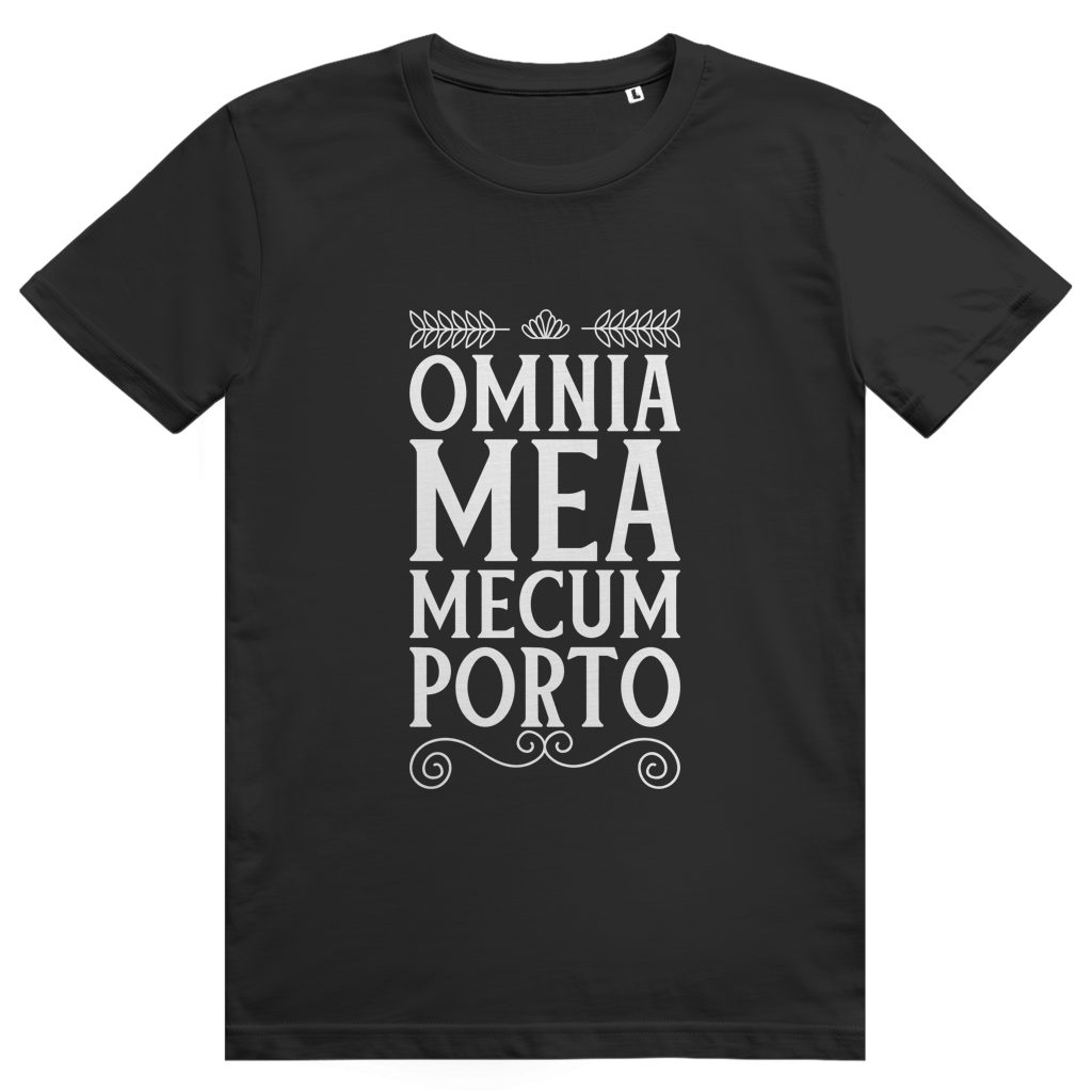 Omnia mea mecum porto - Unisex Premium T-Shirt
