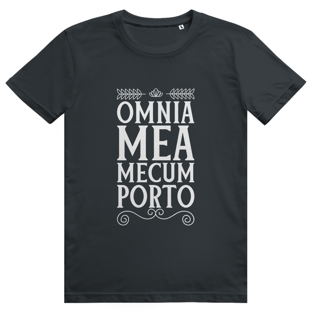 Omnia mea mecum porto - Unisex Premium T-Shirt