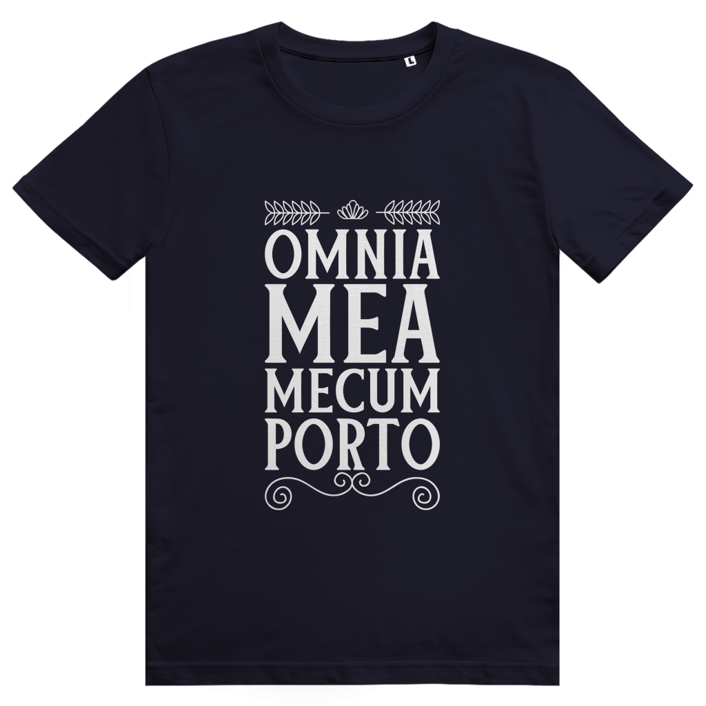 Omnia mea mecum porto - Unisex Premium T-Shirt