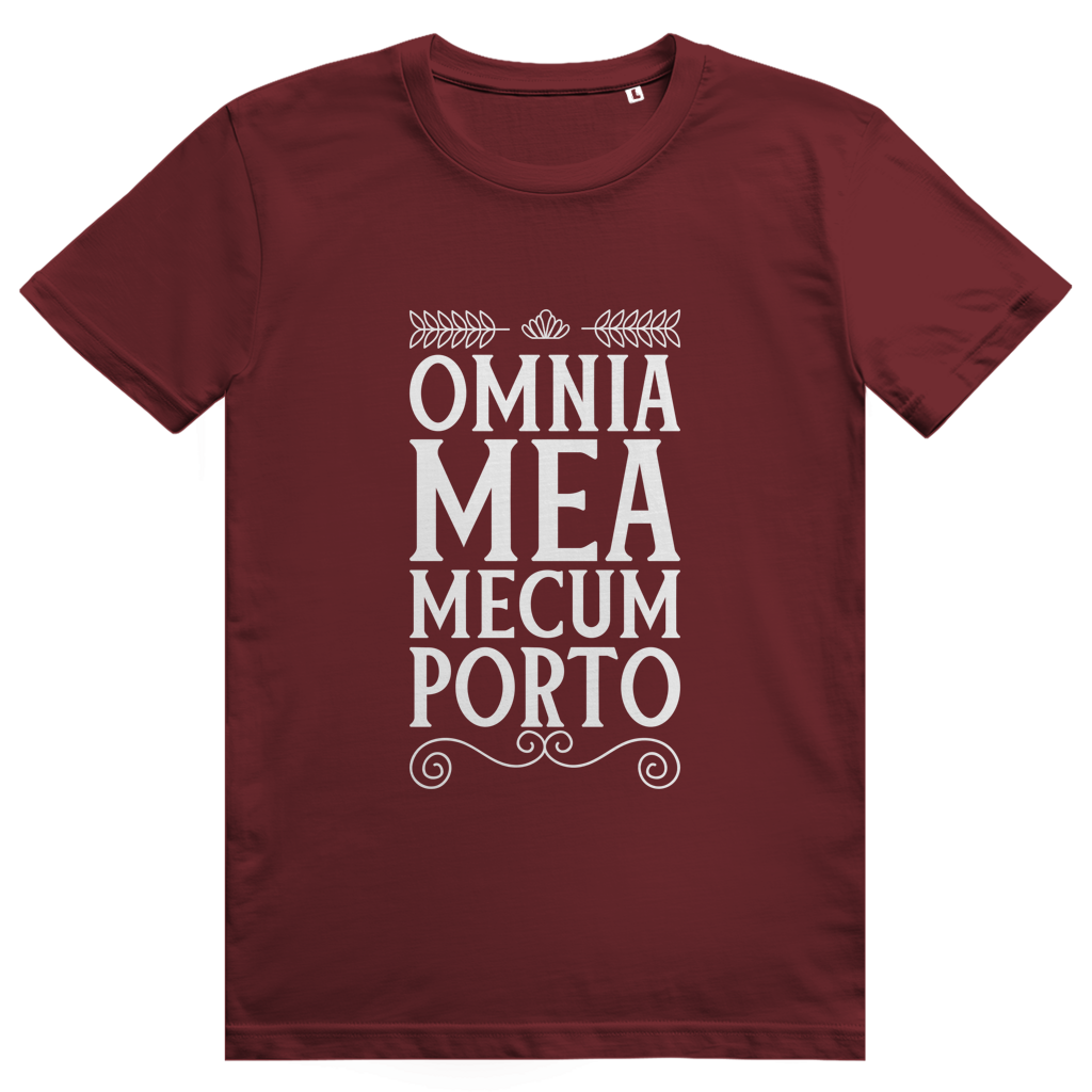 Omnia mea mecum porto - Unisex Premium T-Shirt