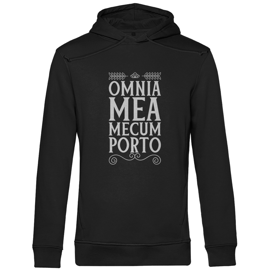 Omnia mea mecum porto - Herren Premium Hoodie