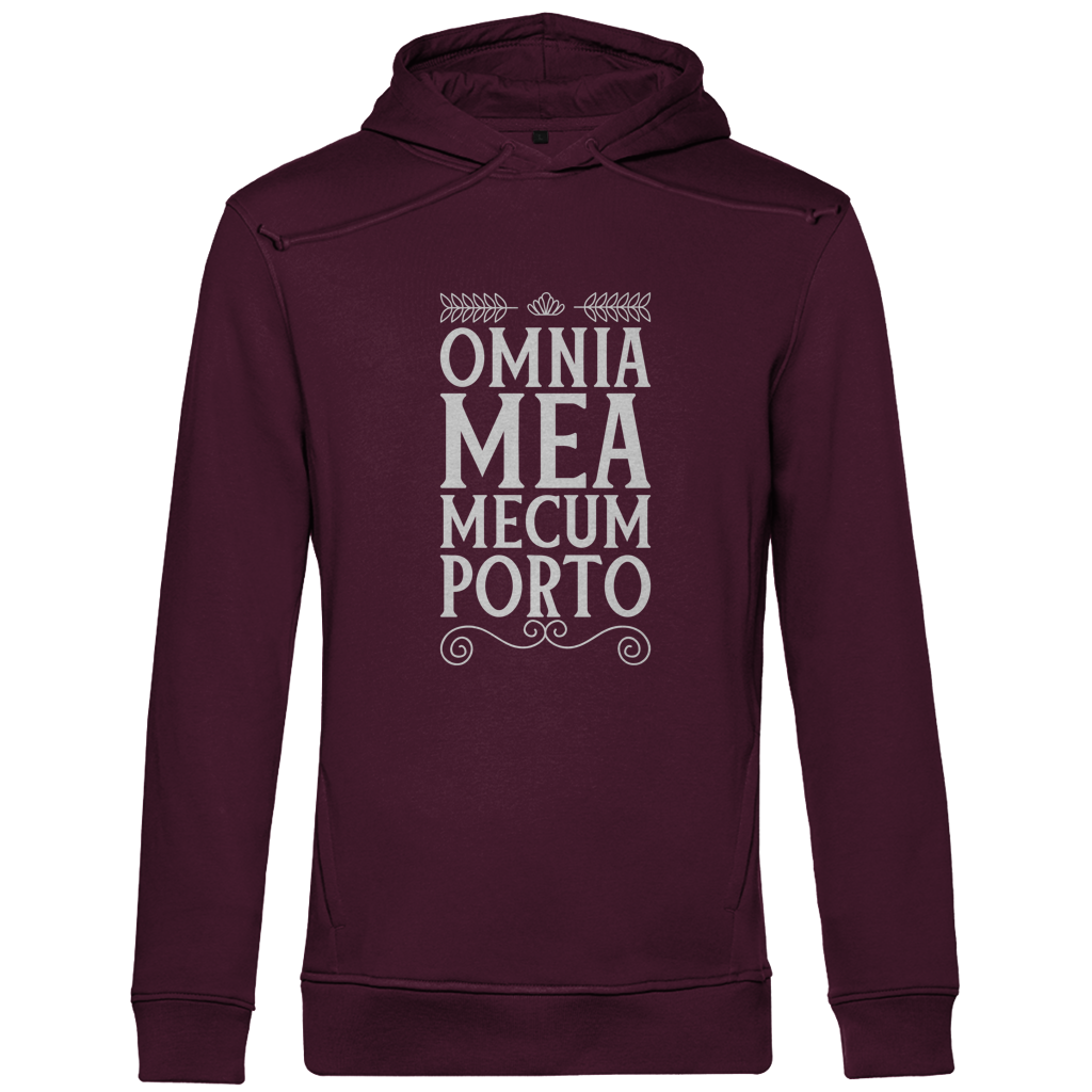 Omnia mea mecum porto - Herren Premium Hoodie