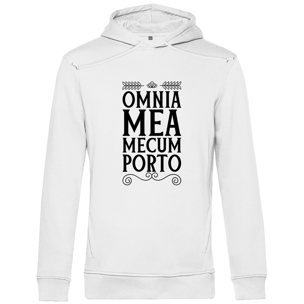 Omnia mea mecum porto - Herren Premium Hoodie
