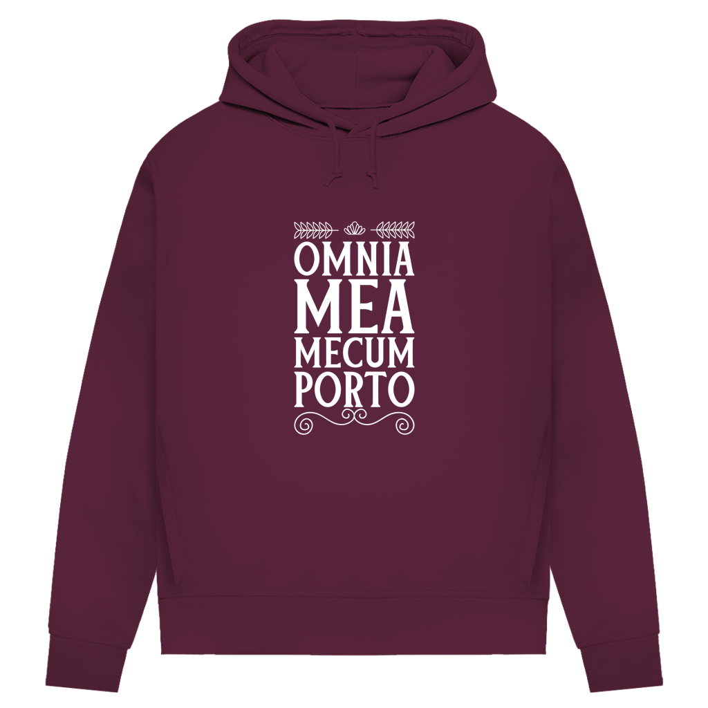 Omnia mea mecum porto - Damen Premium Hoodie