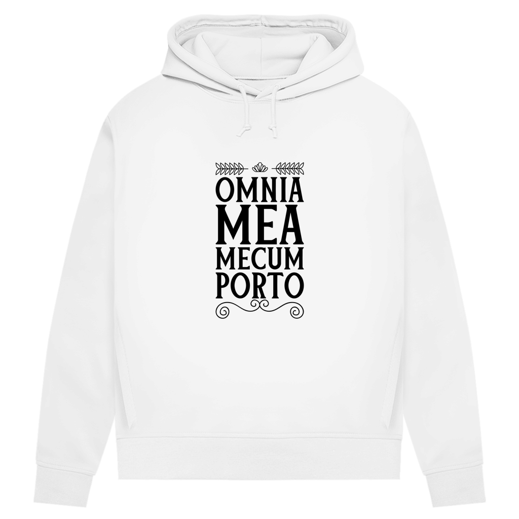 Omnia mea mecum porto - Damen Premium Hoodie
