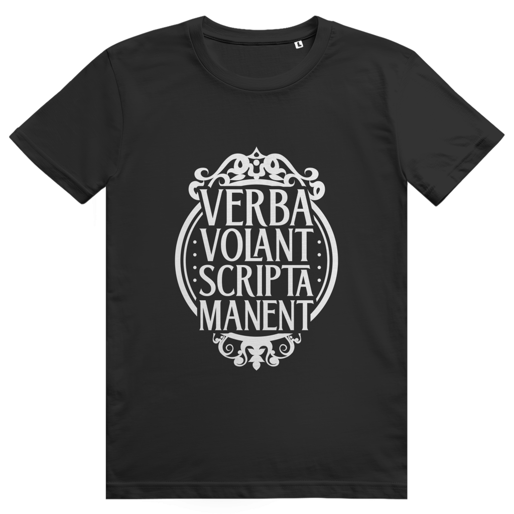 Verba volant, scripta manent - Unisex Premium T-Shirt