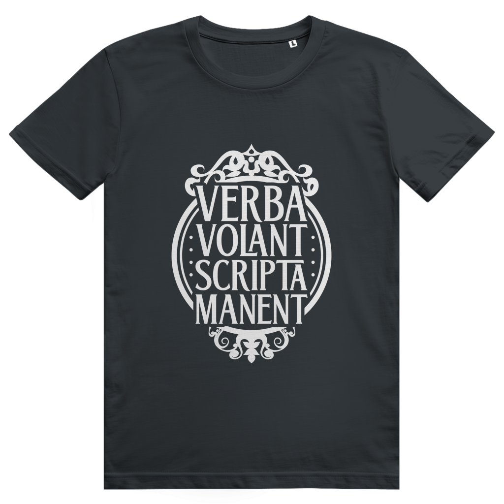 Verba volant, scripta manent - Unisex Premium T-Shirt