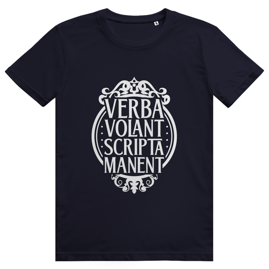 Verba volant, scripta manent - Unisex Premium T-Shirt