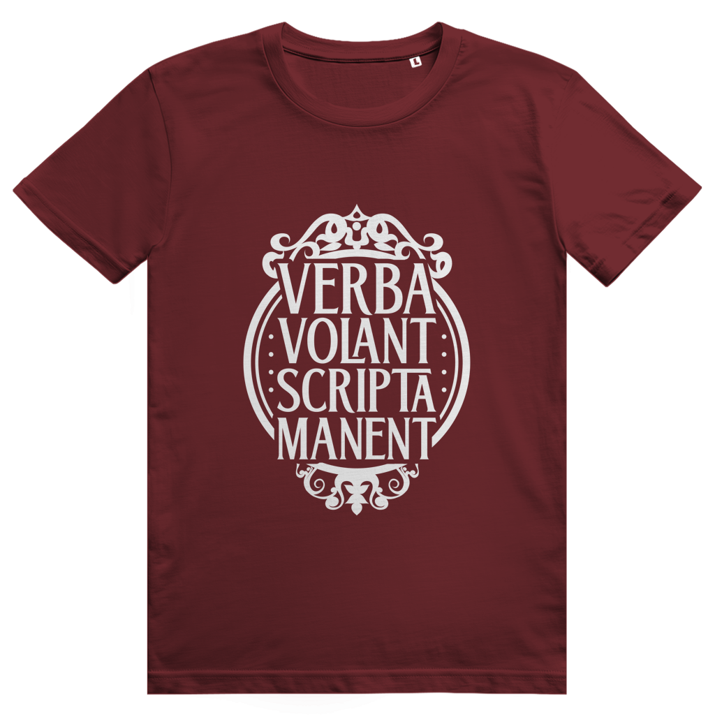 Verba volant, scripta manent - Unisex Premium T-Shirt