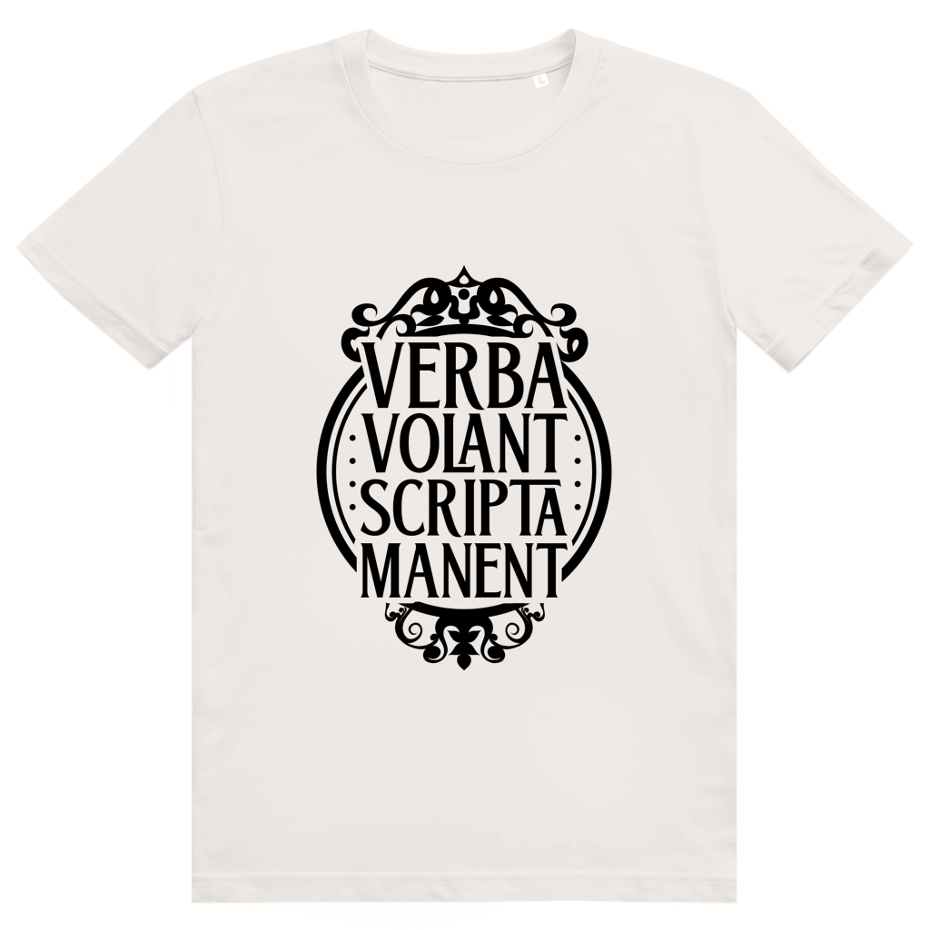 Verba volant, scripta manent - Unisex Premium T-Shirt