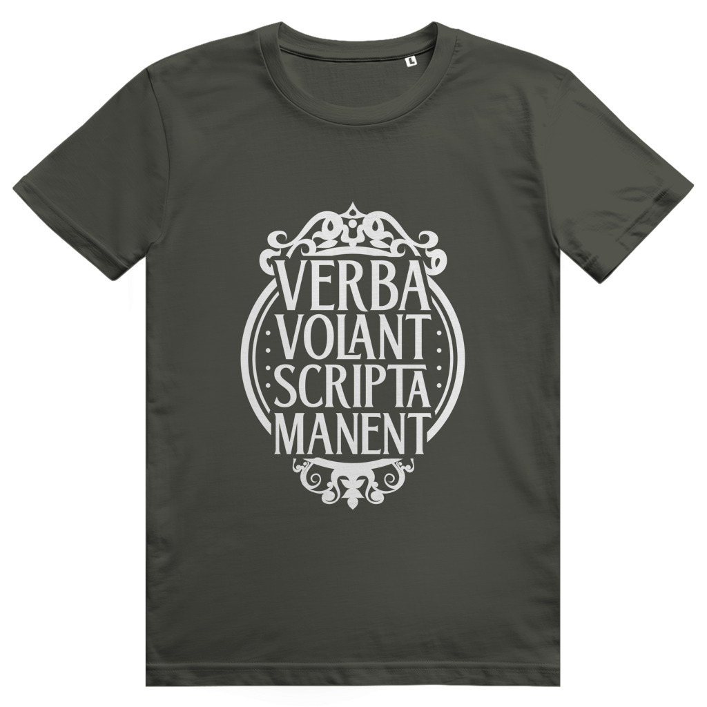 Verba volant, scripta manent - Unisex Premium T-Shirt