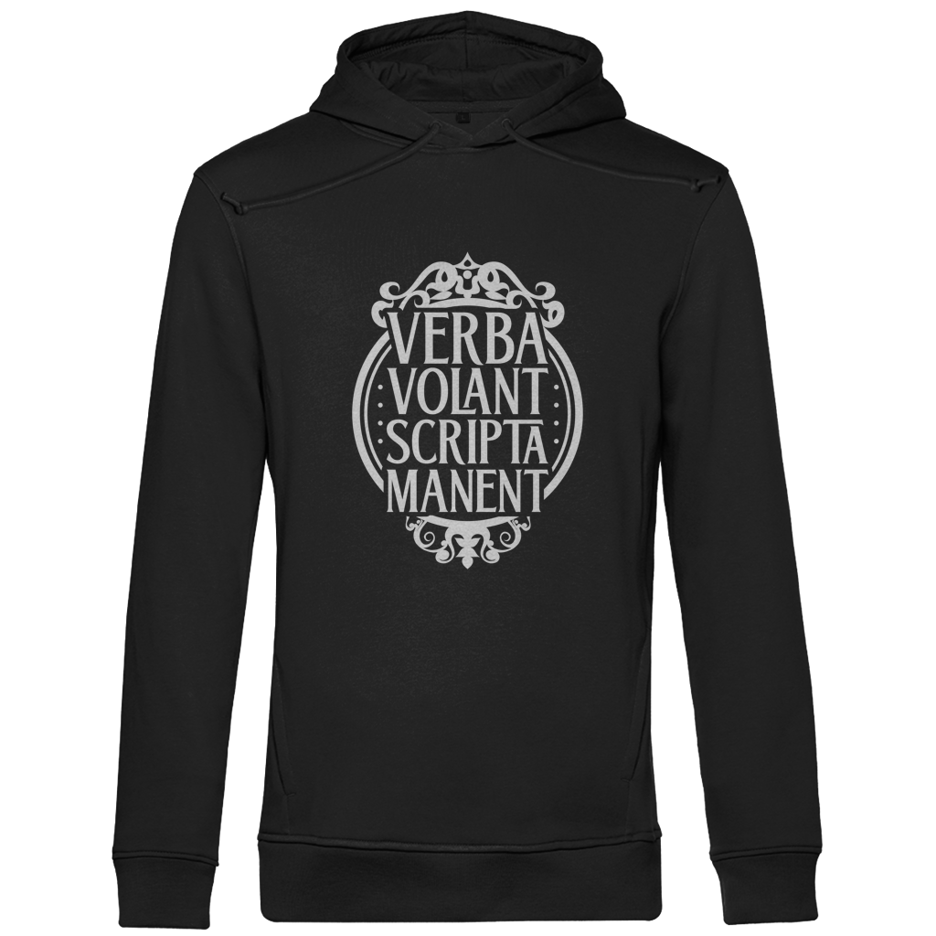 Verba volant, scripta manent - Herren Premium Hoodie