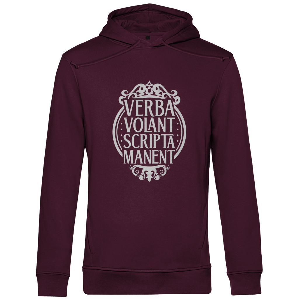 Verba volant, scripta manent - Herren Premium Hoodie