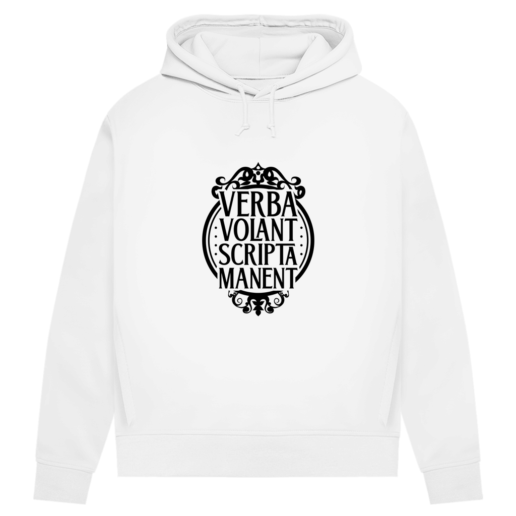 Verba volant, scripta manent - Damen Premium Hoodie
