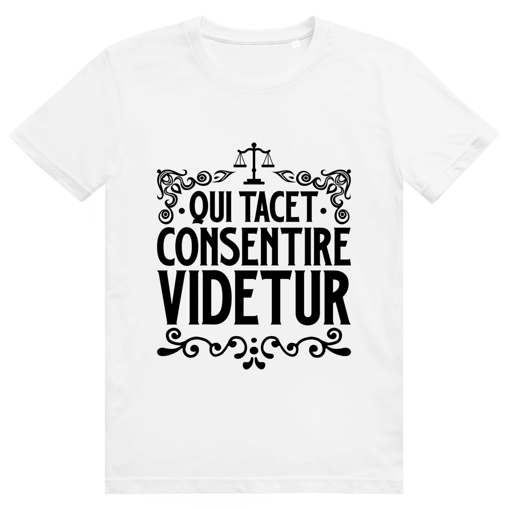 Qui tacet consentire videtur - Unisex Premium T-Shirt