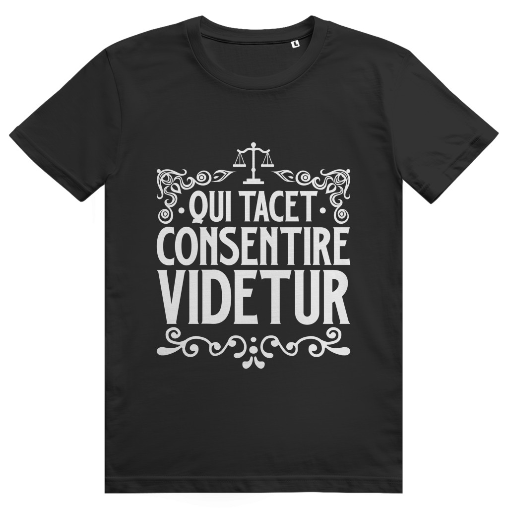 Qui tacet consentire videtur - Unisex Premium T-Shirt