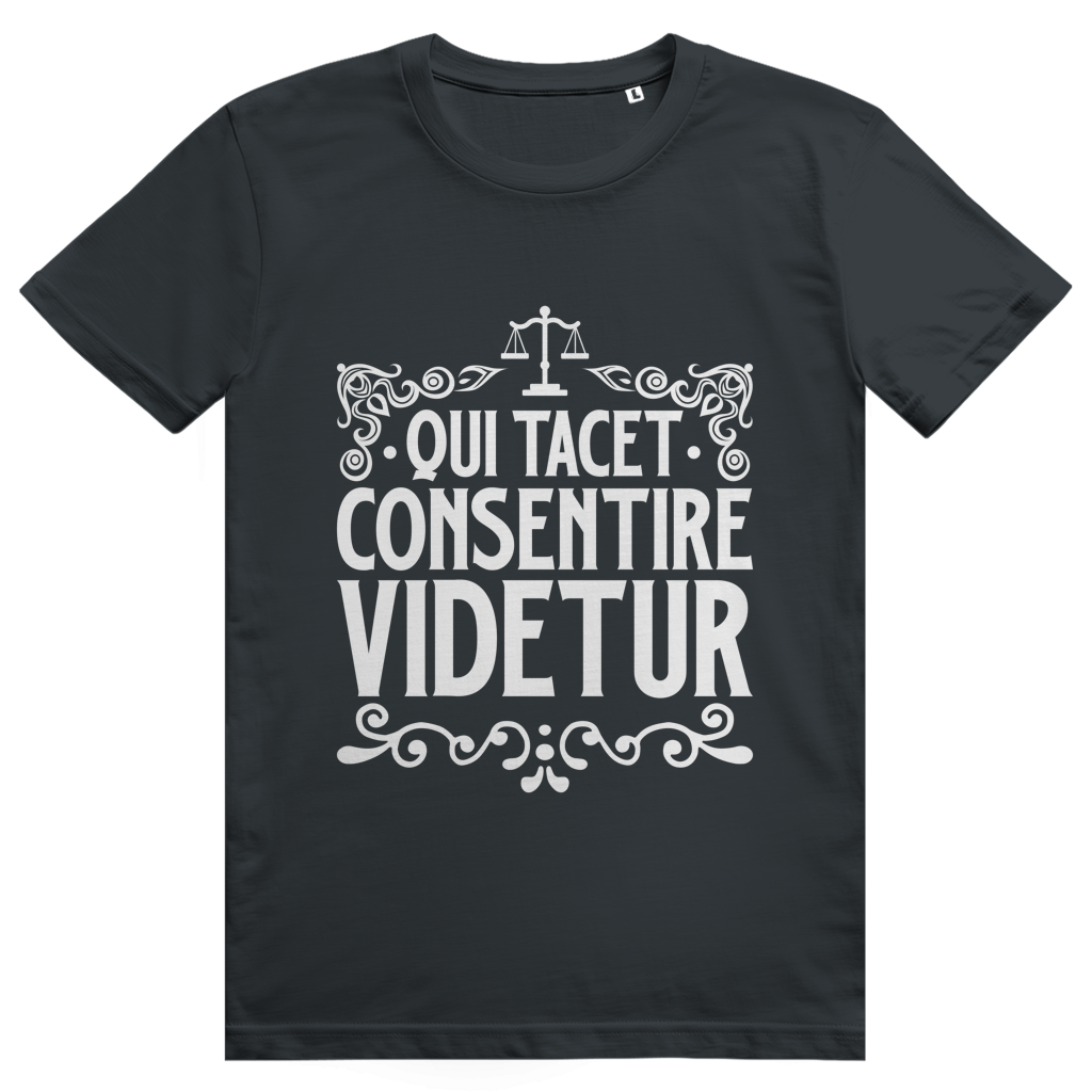 Qui tacet consentire videtur - Unisex Premium T-Shirt