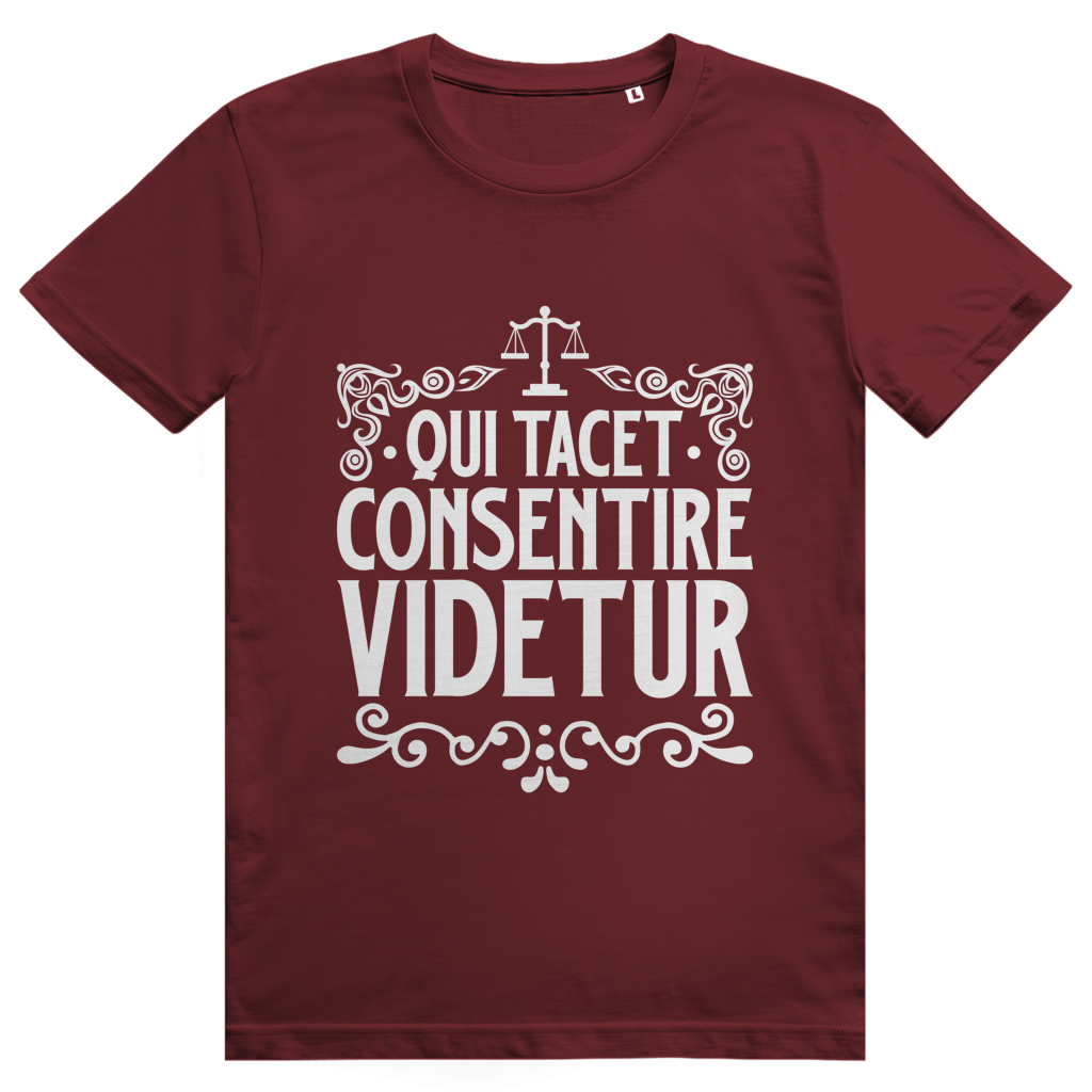 Qui tacet consentire videtur - Unisex Premium T-Shirt
