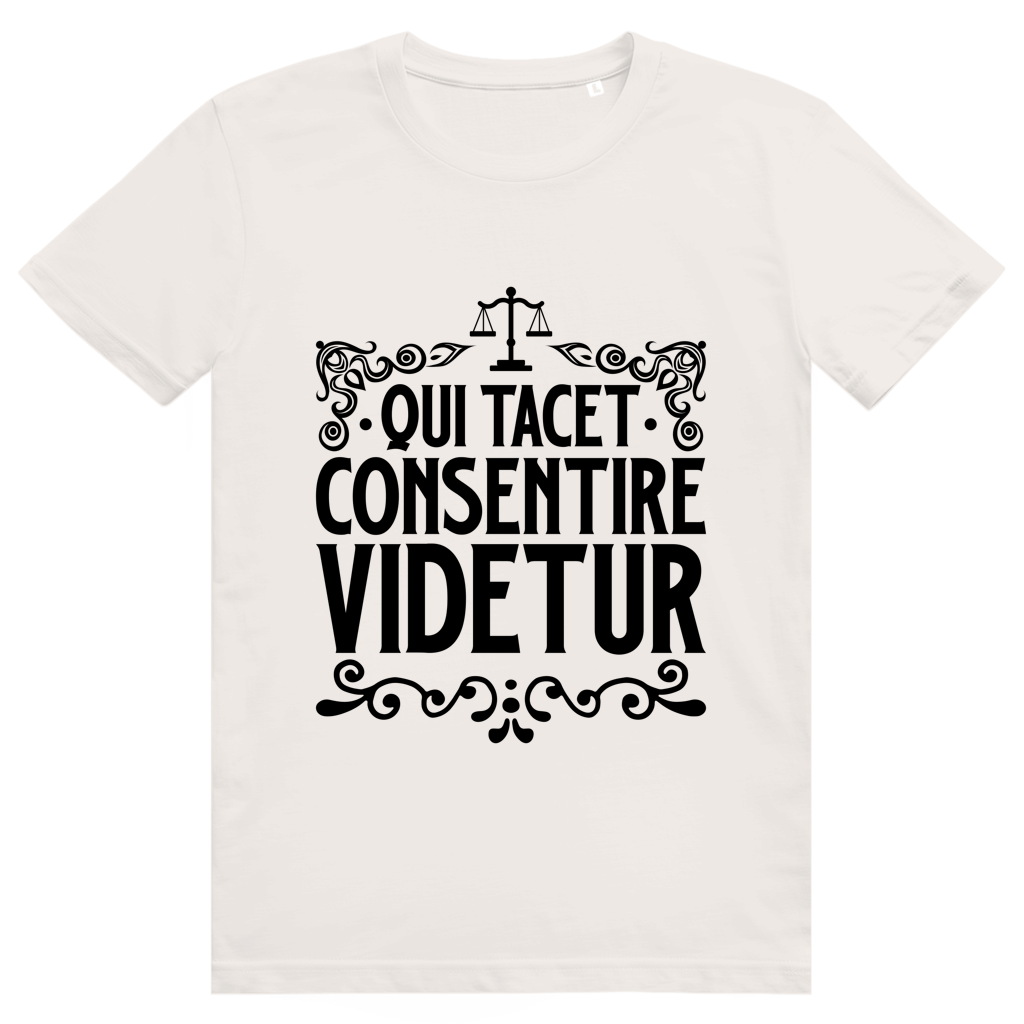 Qui tacet consentire videtur - Unisex Premium T-Shirt