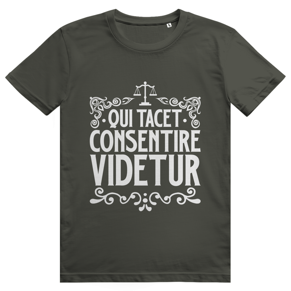 Qui tacet consentire videtur - Unisex Premium T-Shirt