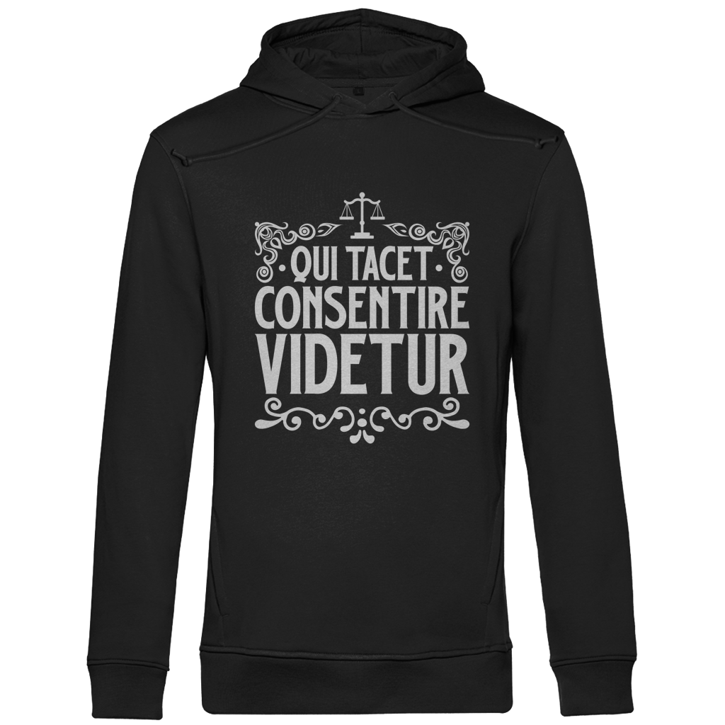 Qui tacet consentire videtur - Herren Premium Hoodie