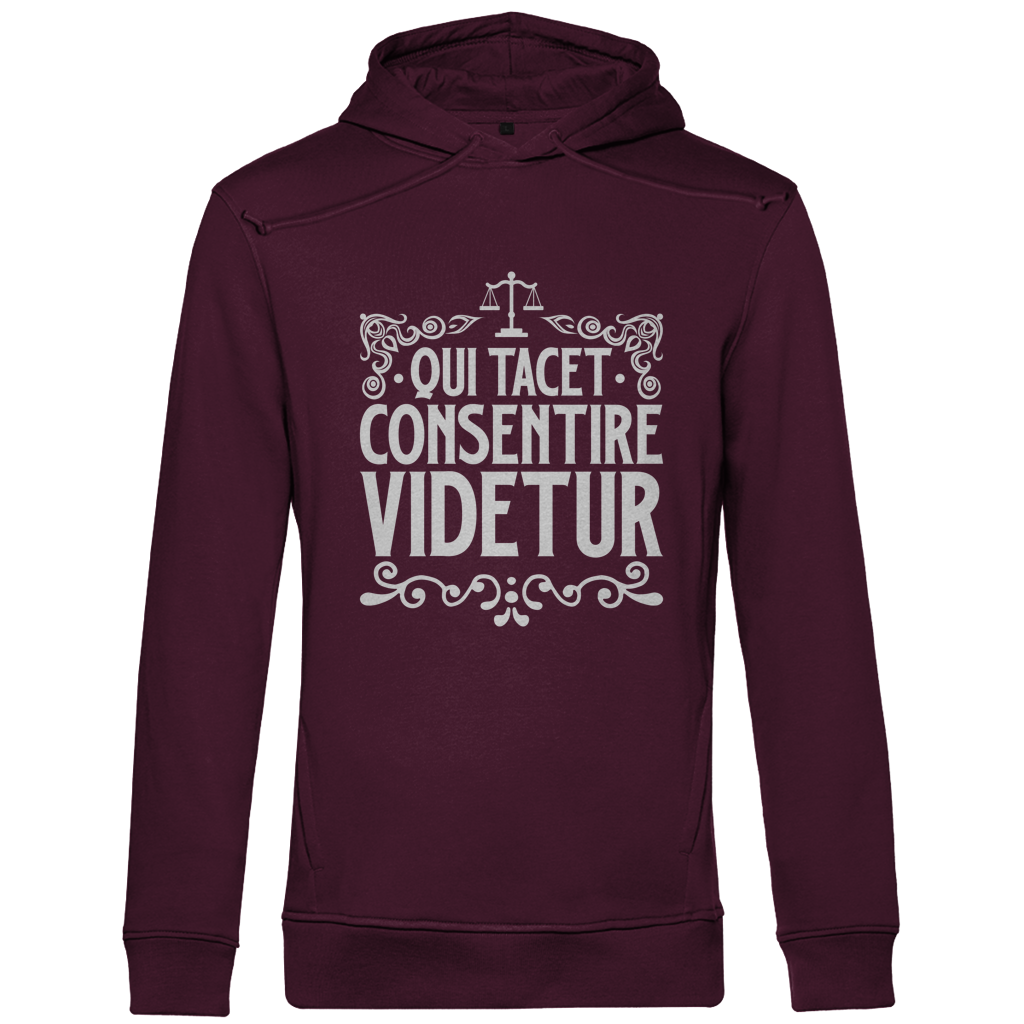 Qui tacet consentire videtur - Herren Premium Hoodie