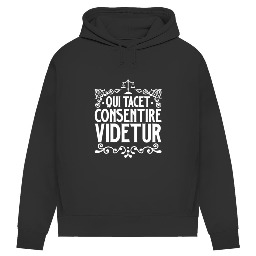 Qui tacet consentire videtur - Damen Premium Hoodie