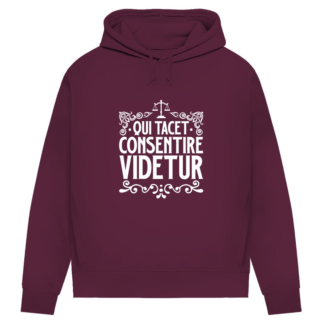 Qui tacet consentire videtur - Damen Premium Hoodie