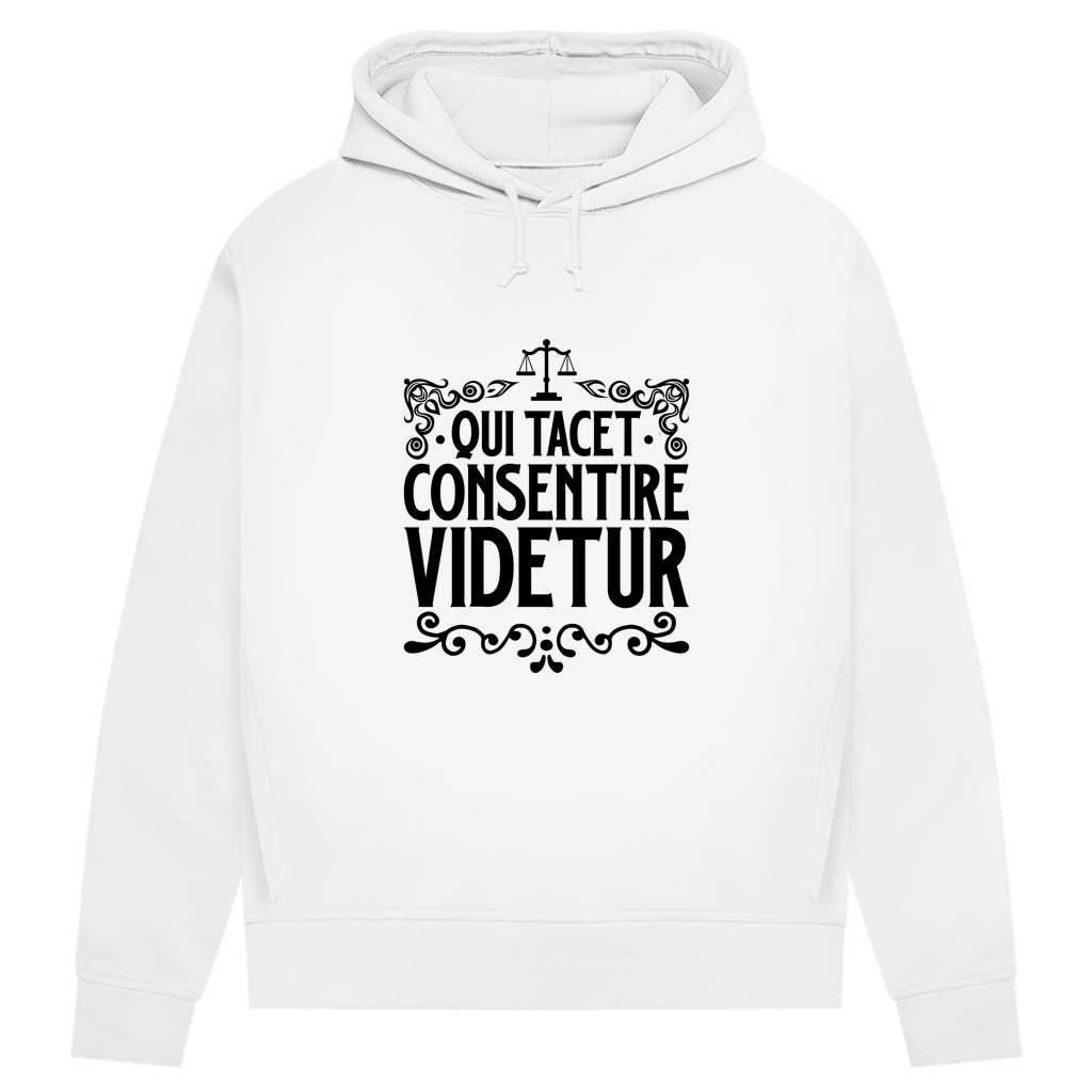 Qui tacet consentire videtur - Damen Premium Hoodie