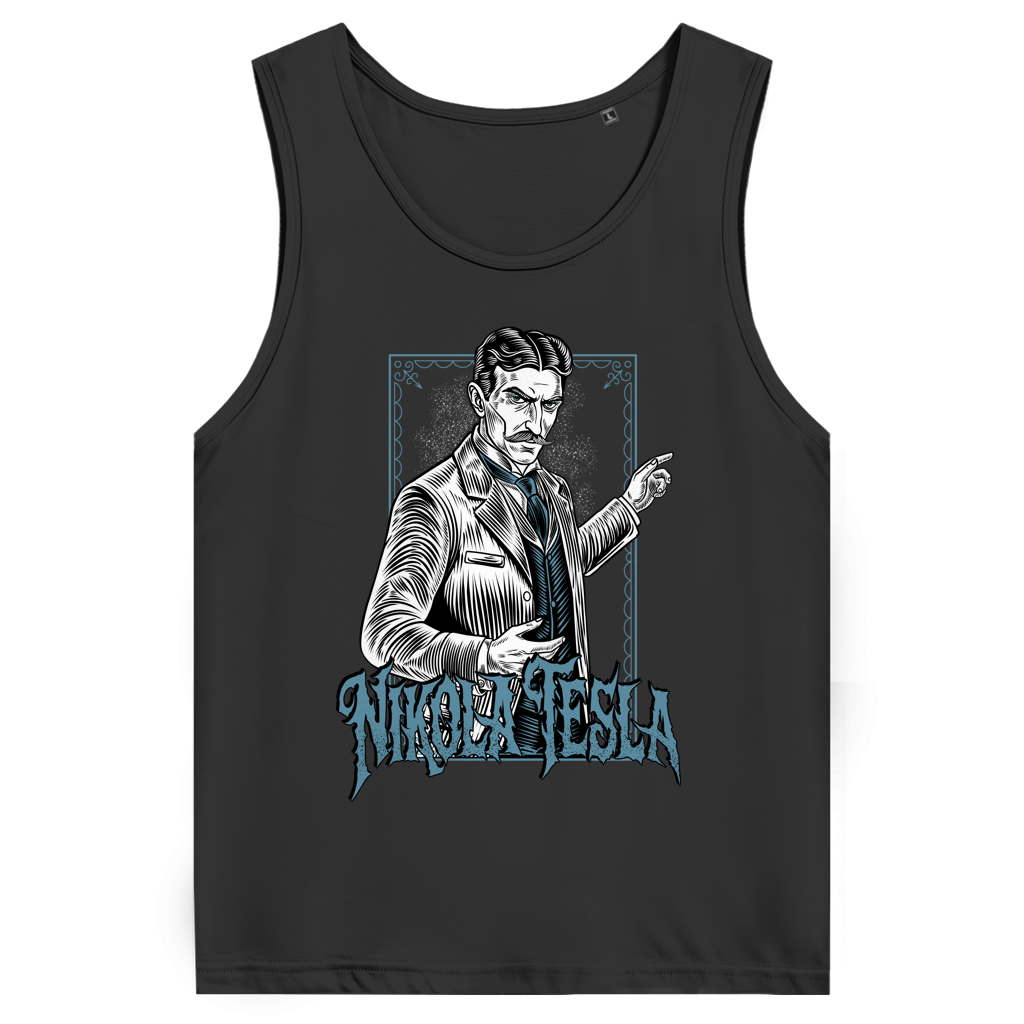 Nikola Tesla - Herren Premium Tank Top