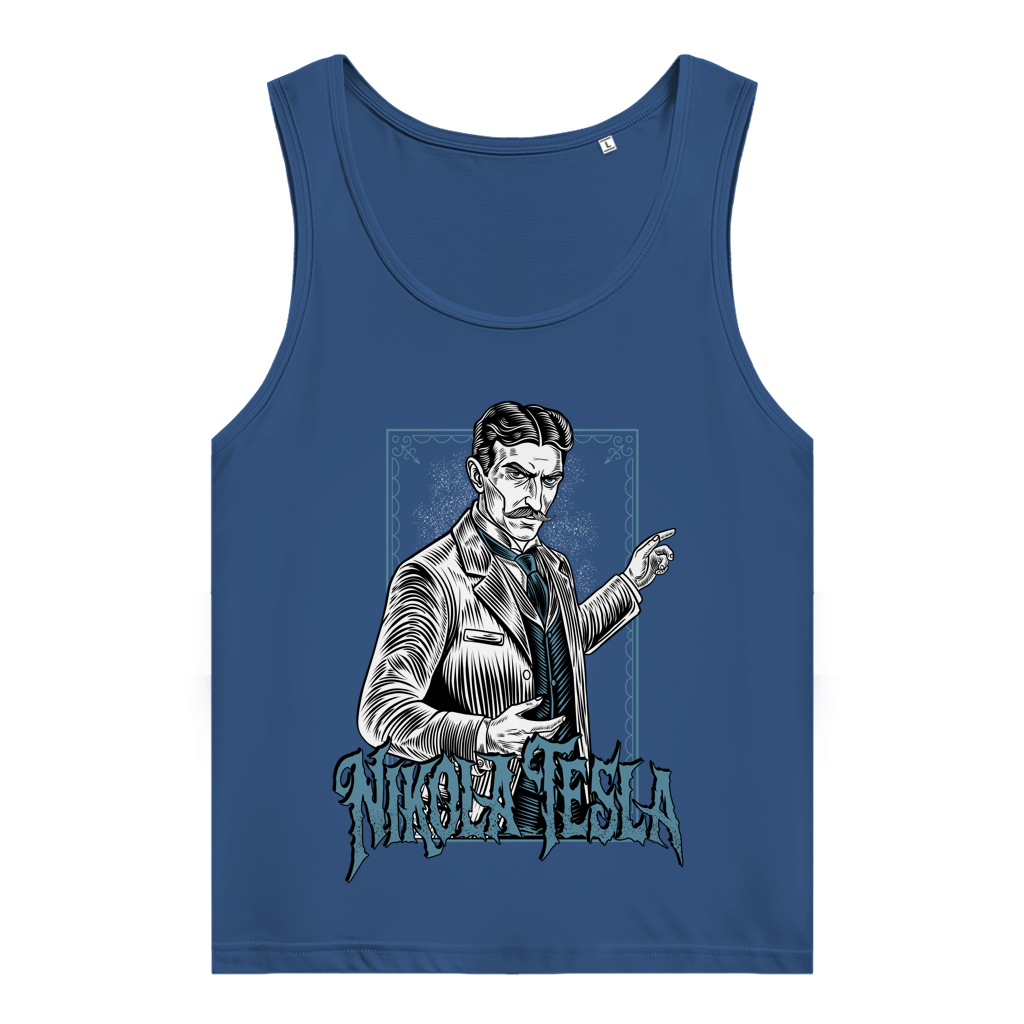 Nikola Tesla - Damen Premium Tank Top