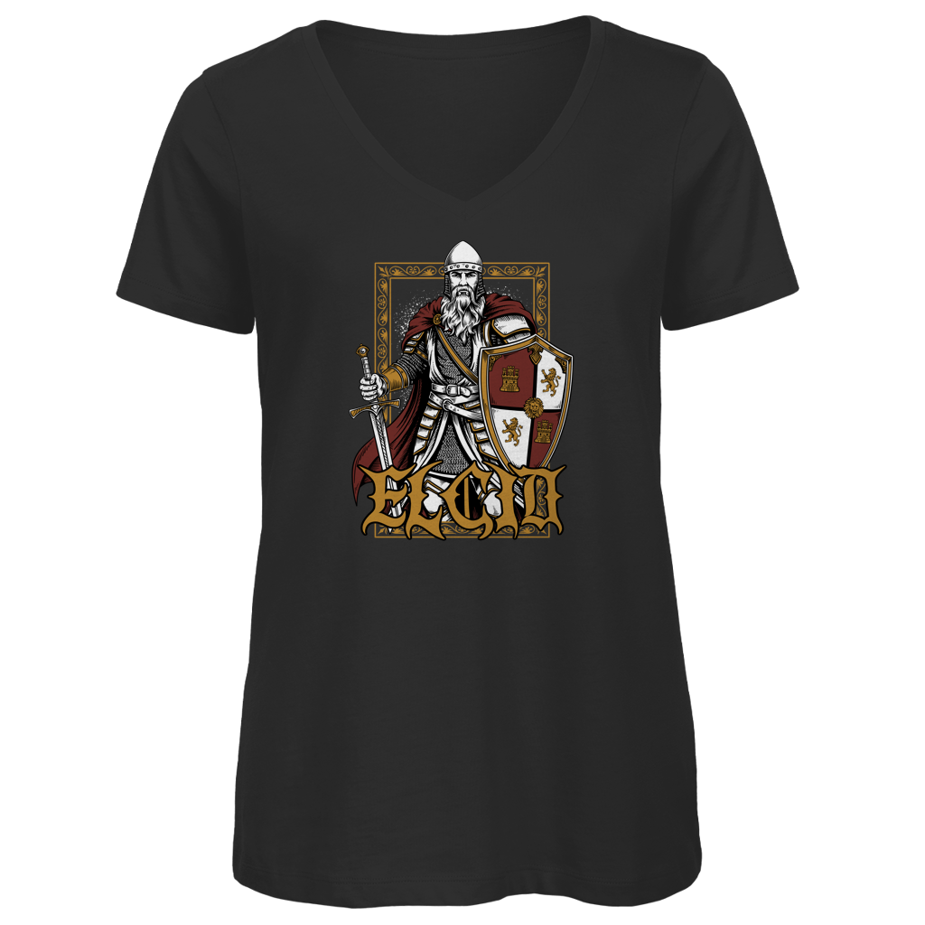 El Cid - Damen Premium V-Neck T-Shirt