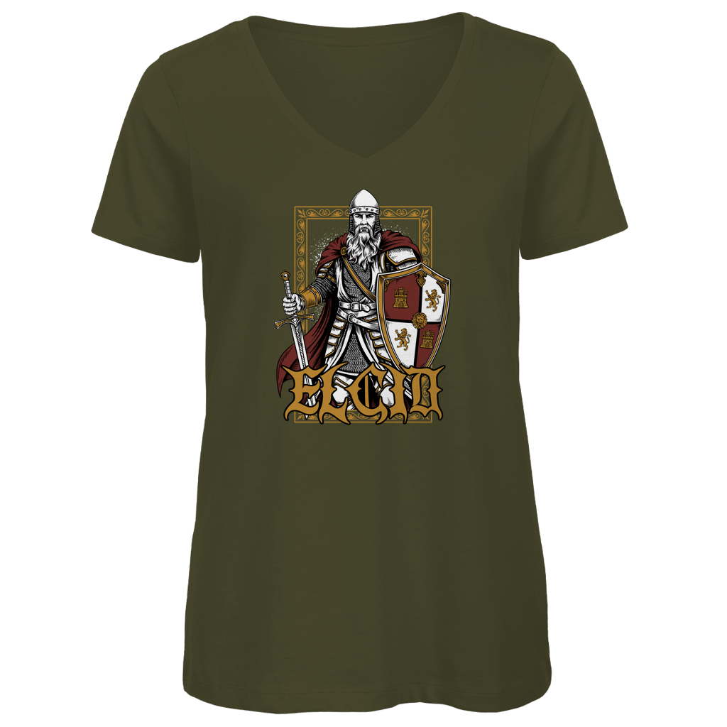 El Cid - Damen Premium V-Neck T-Shirt