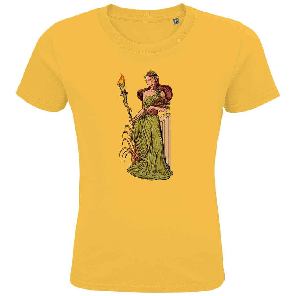 Demeter - Griechische Göttin - Kinder Premium Bio T-Shirt