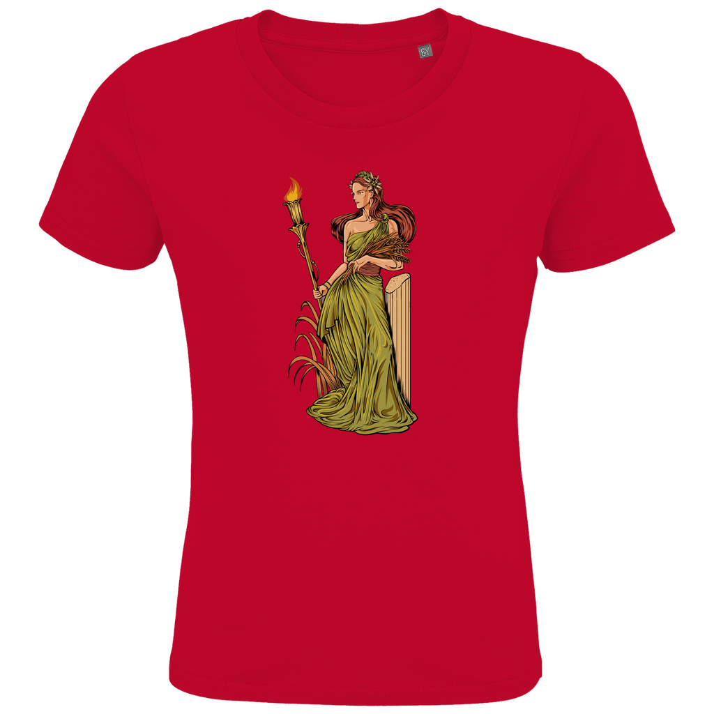 Demeter - Griechische Göttin - Kinder Premium Bio T-Shirt